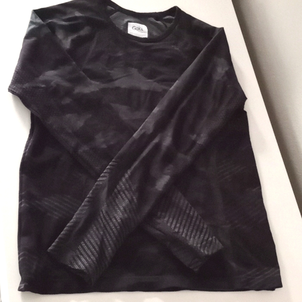 Girls Size 12 light, long sleeved shirt